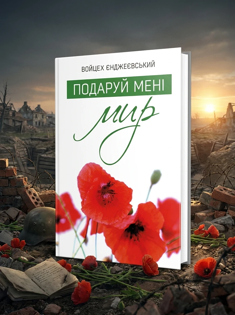 Подаруй мені мир — Войцех Єнджиєвський, обкладинка