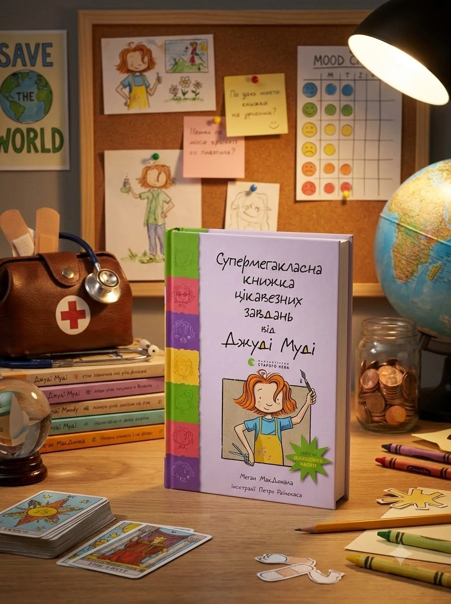 Подарунковий комплект книг із 10 книг Джуді Муді, обкладинка