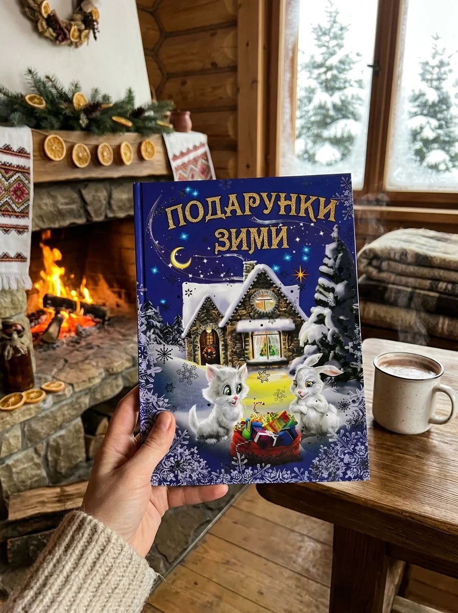 Подарунки зими. Оповідання, казки, вірші, колядки, щедрівки — Кирпа Г., обкладинка