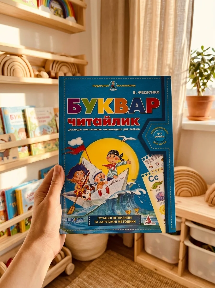 Подарунок маленькому генію. Буквар Читайлик. 4-7 років — фото 2