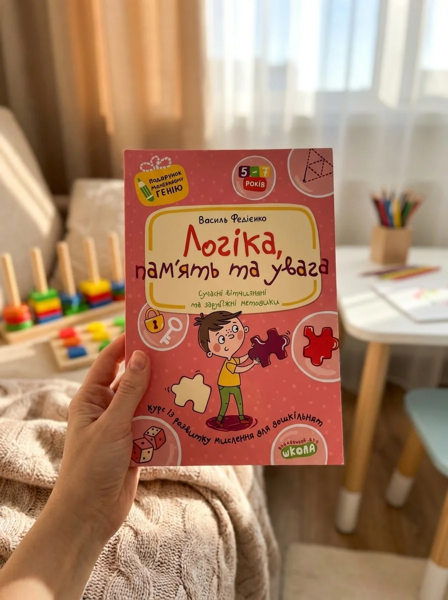 Подарунок маленькому генію. Логіка, пам'ять та увага — фото 2