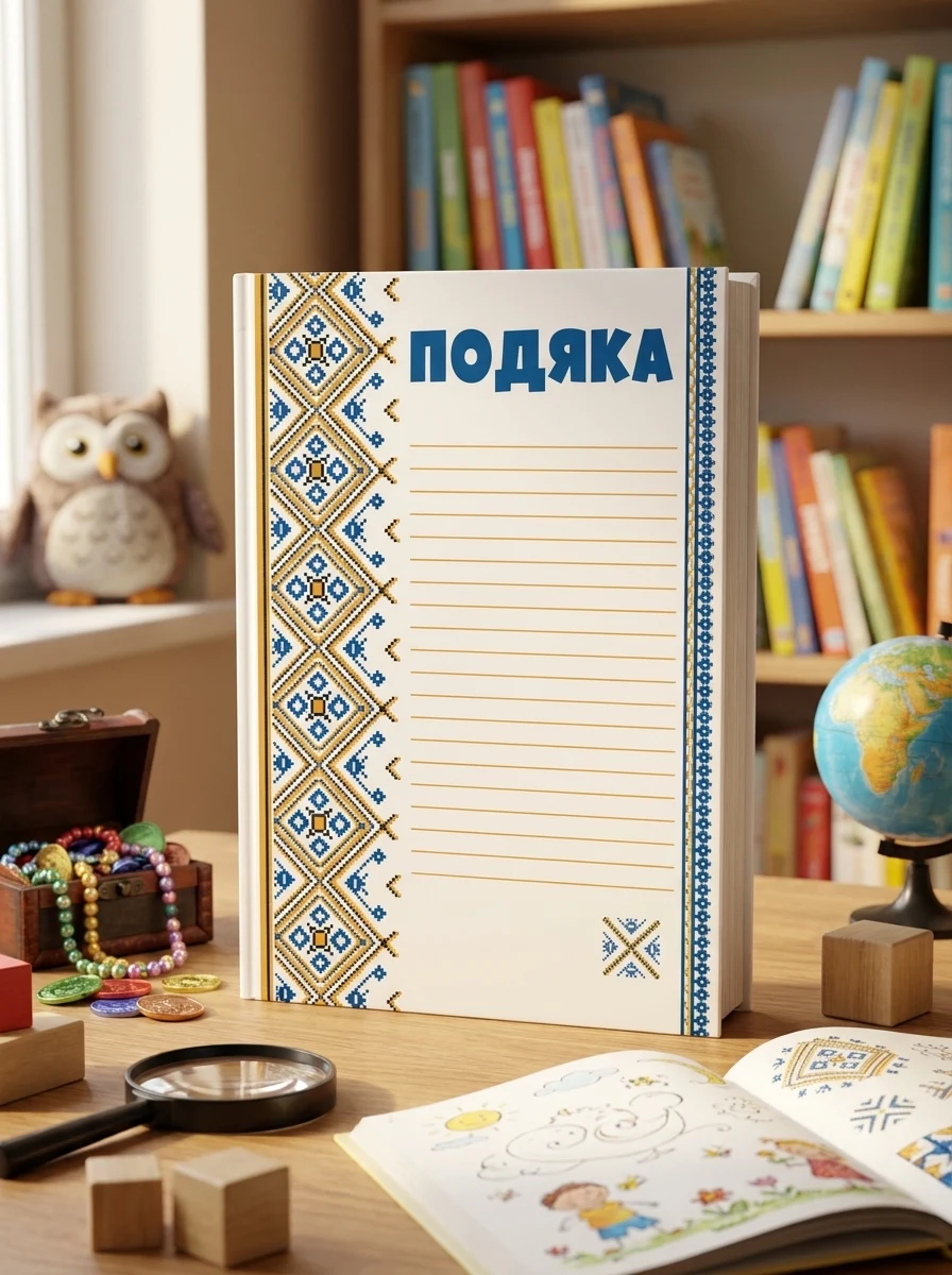 Подяка з вишивкою — Дитяча література