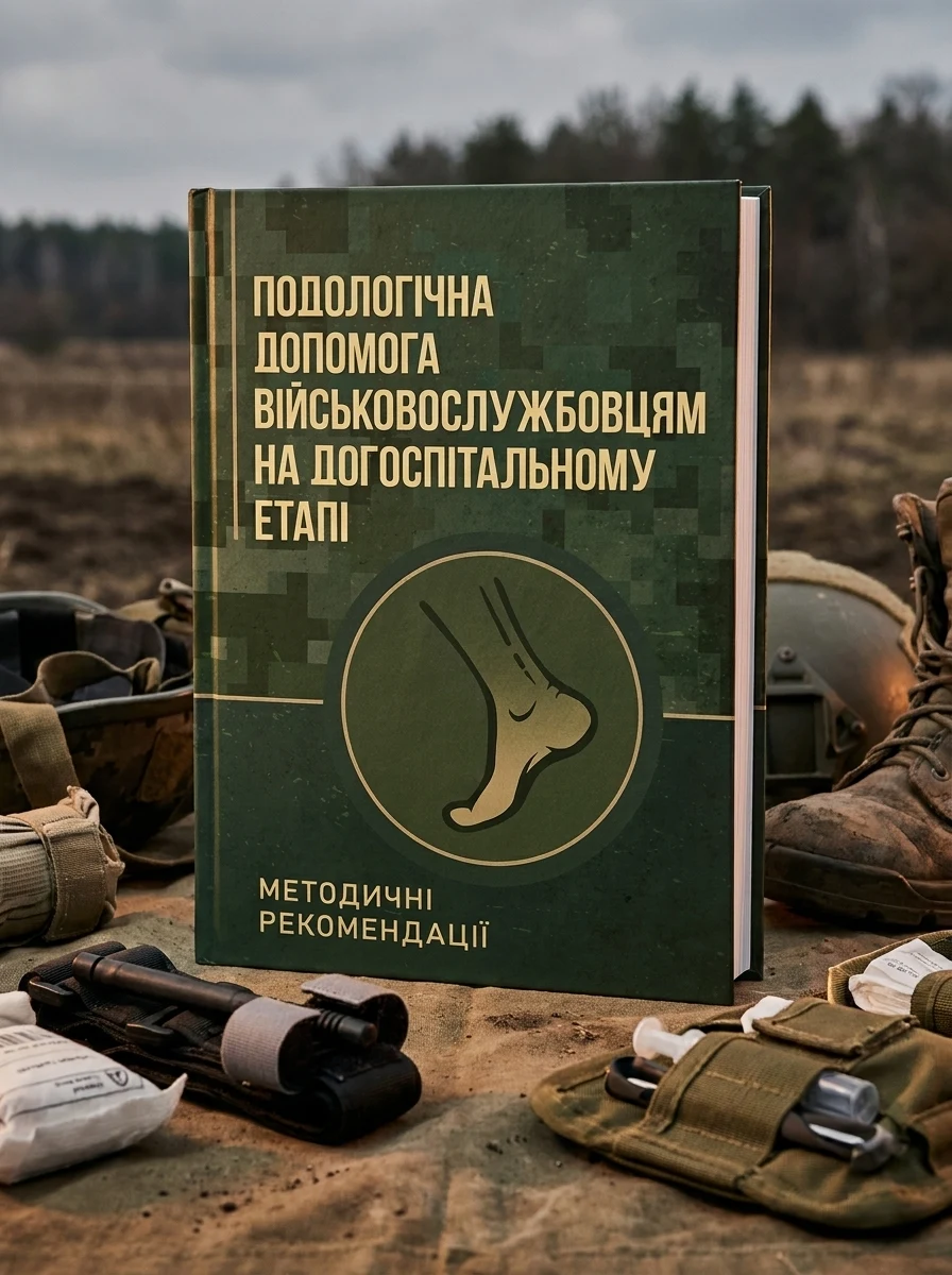 Подологічна допомога військовослужбовцям на догоспітальному етапі. Методичні рекомендації, — Наука та психологія