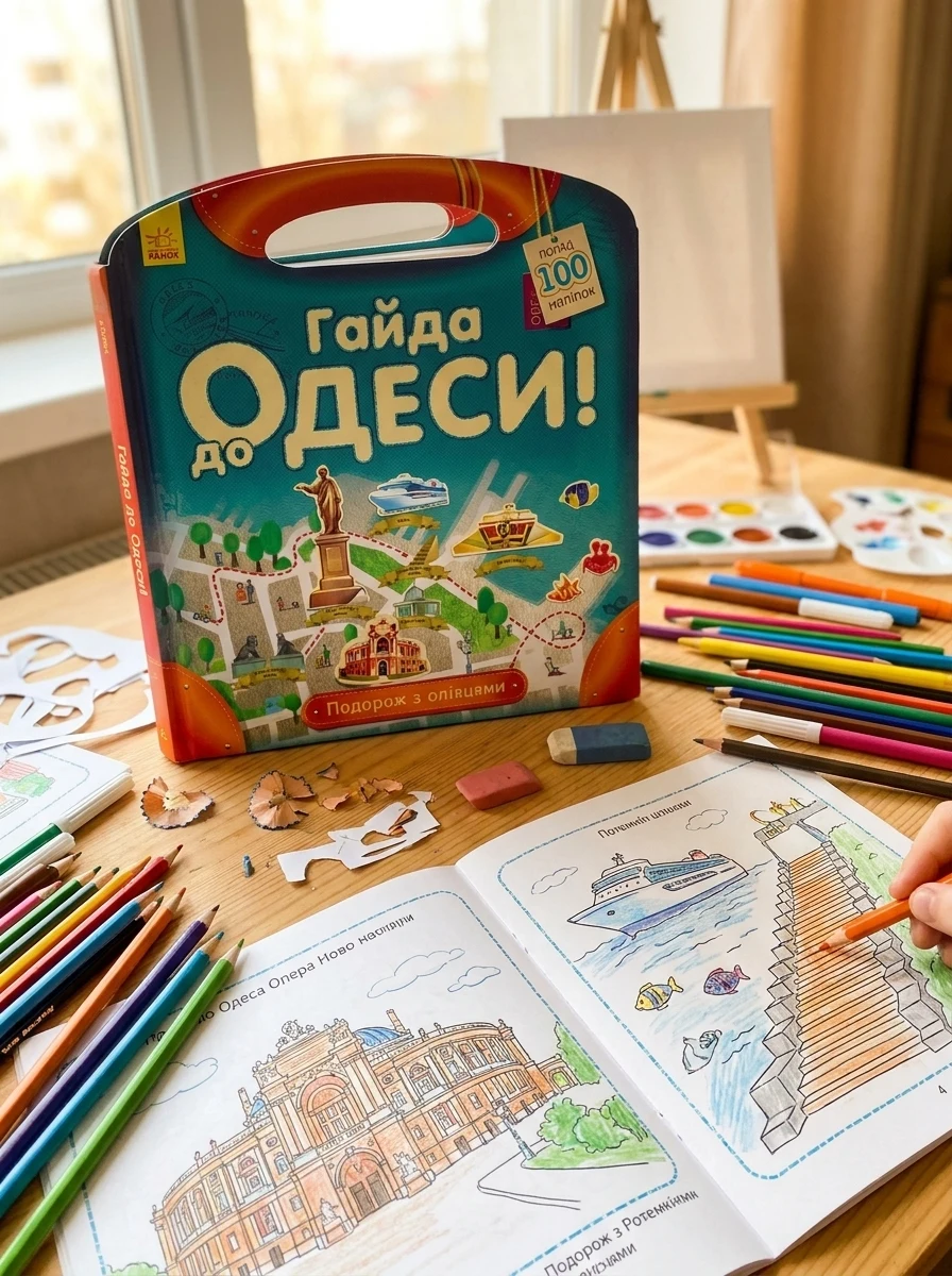 Подорож з олівцями: Гайда до Одеси!, — Дитяча література