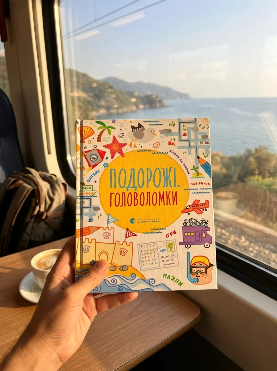 Подорожі. Головоломки — Дитячі книги