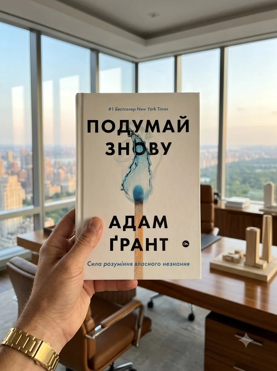 Подумай знову. Сила розуміння власного незнання — Саморозвиток та мотивація