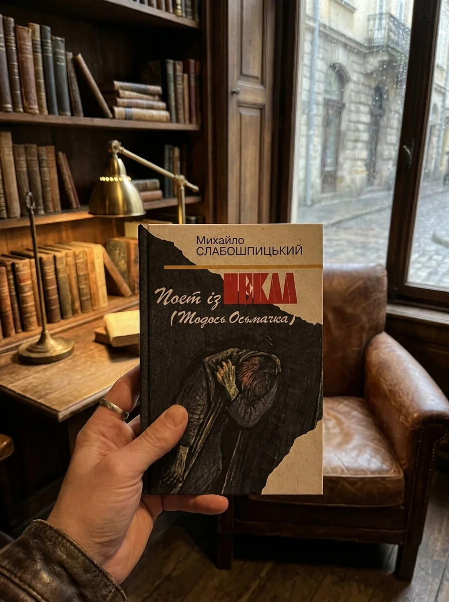 Поет із пекла — Михайло Слабошпицький, обкладинка