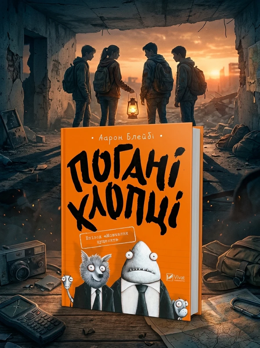 Погані хлопці. Епізод Мовчання цуценят — Дитяча література