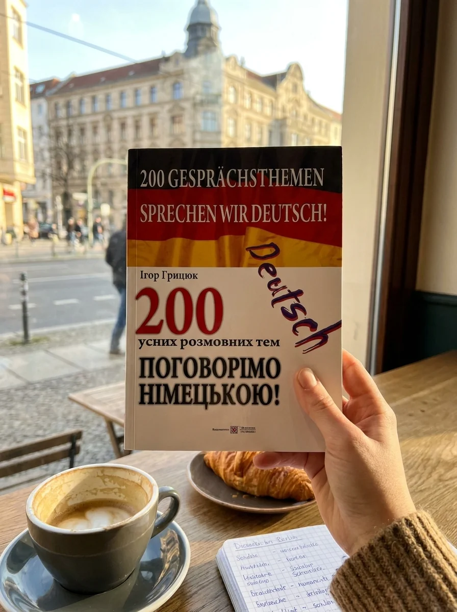 Поговорімо німецькою! 200 усних розмовних тем — Вивчення мов