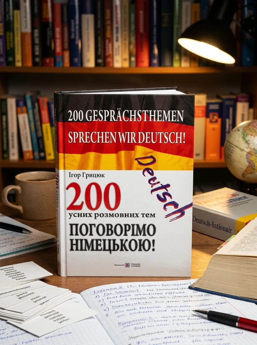 Поговорімо німецькою! 200 усних розмовних тем