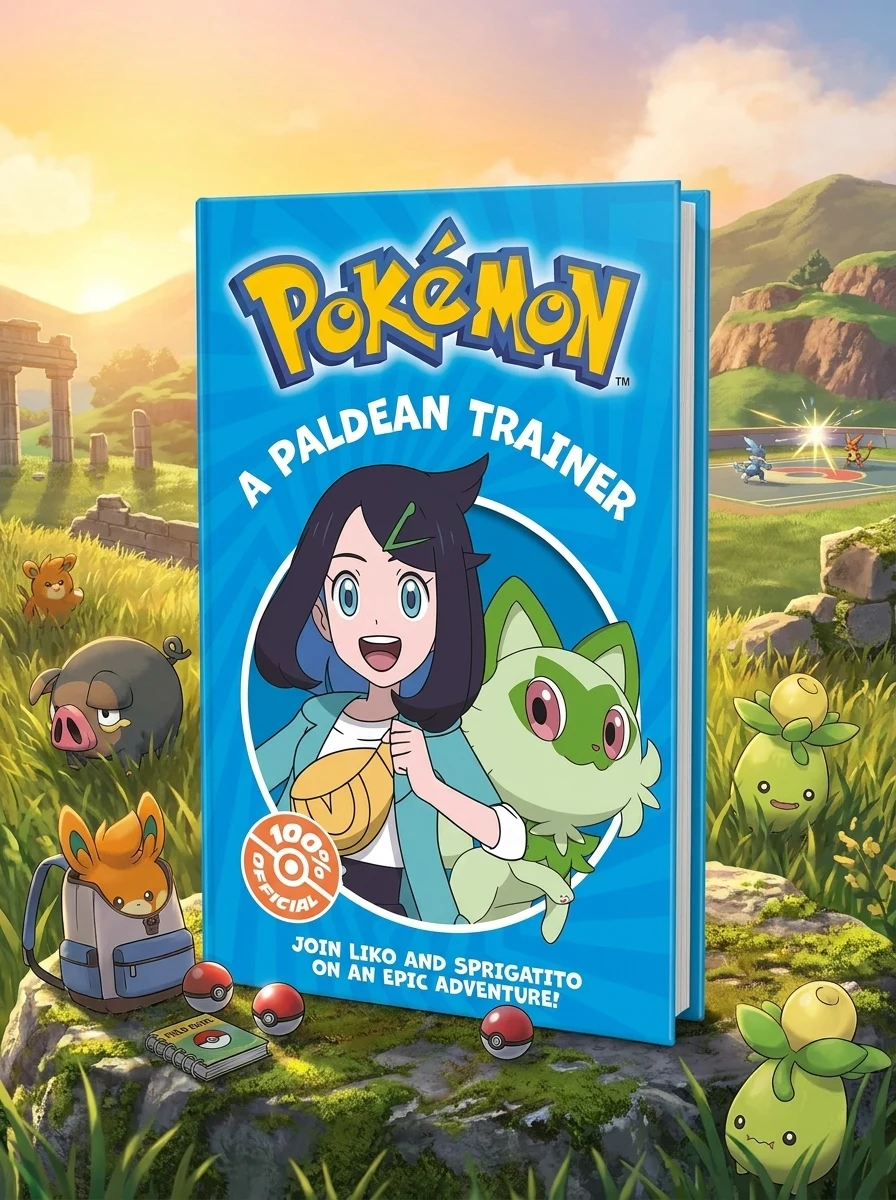 Pokemon: A Paldean Trainer Chapter Book, фото 2