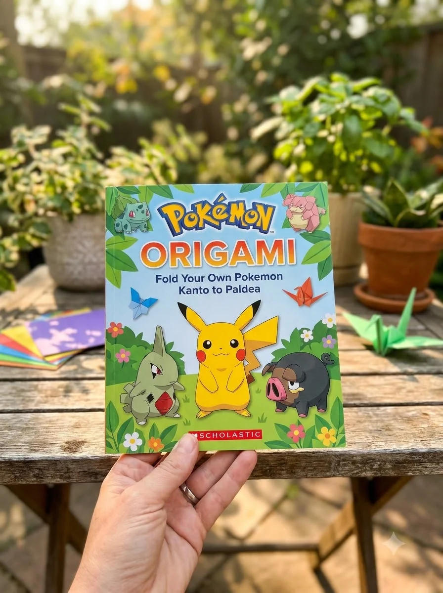 Pokemon Origami: Fold Your Own Pokemon Kanto to Paldea — Дитяча література