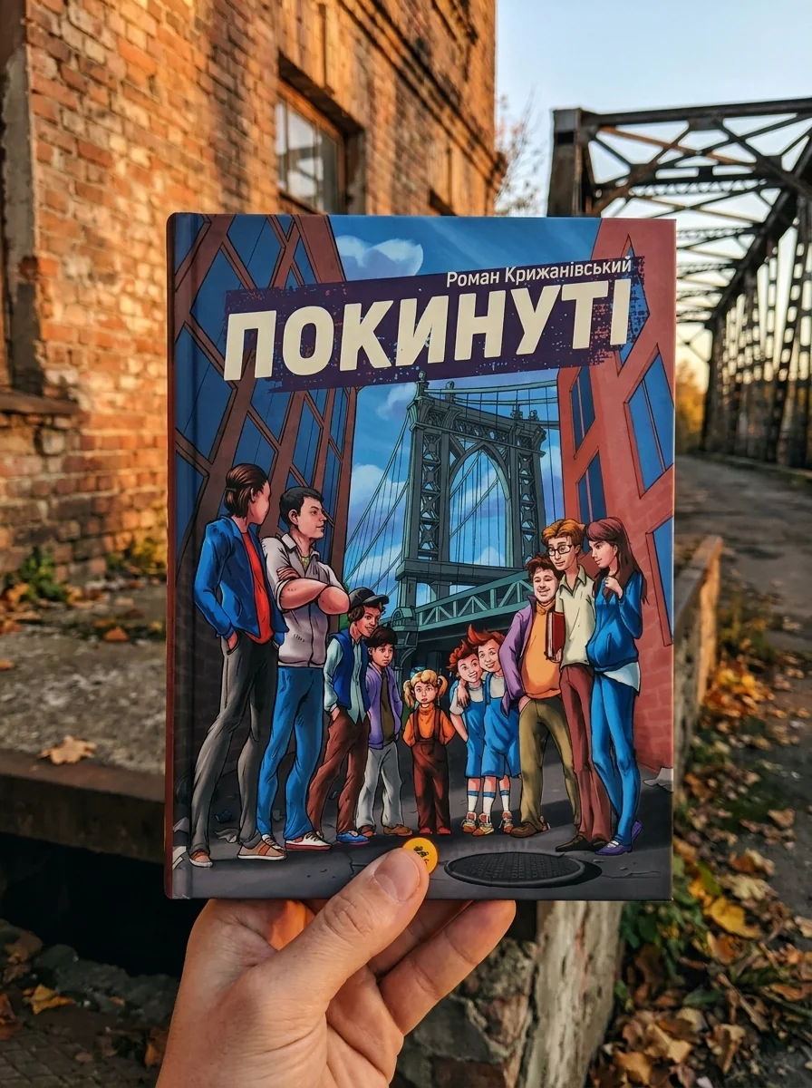 Покинуті. Книга 1 (малиновий зріз) — Крижанівський Р., обкладинка