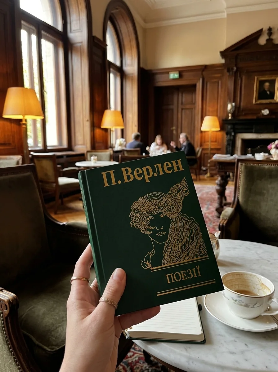 Поль Верлен. Поезії, обкладинка
