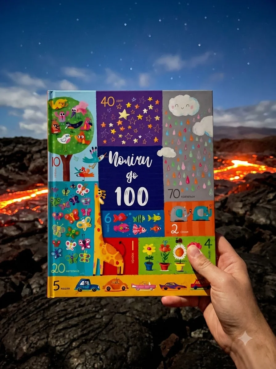 Полічи до 100 | купити книгу онлайн