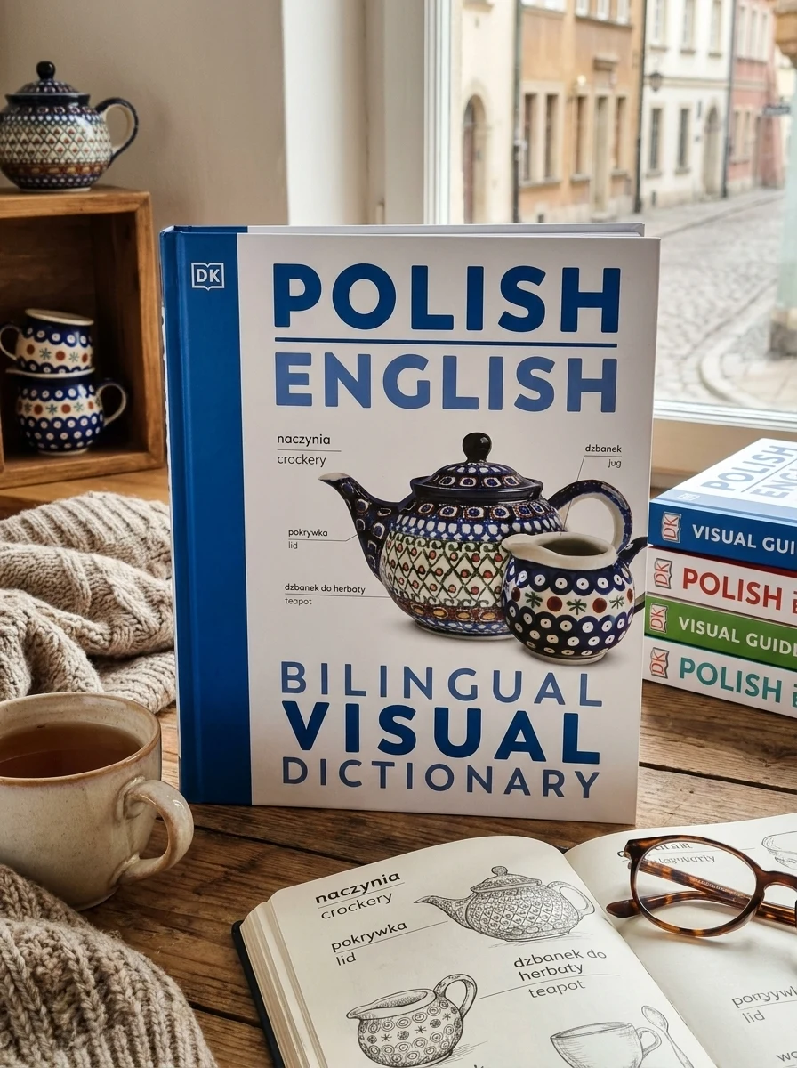 Polish English Bilingual Visual Dictionary, обкладинка