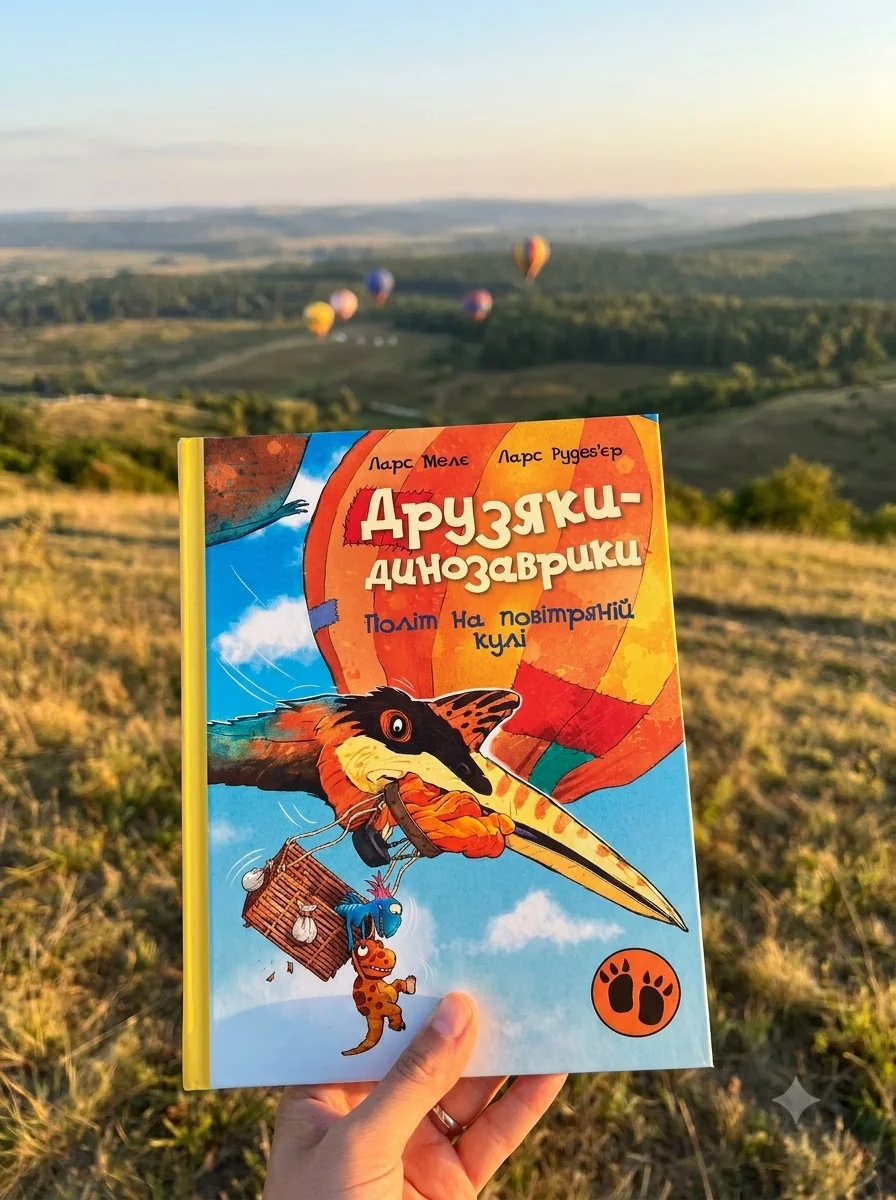Політ на повітряній кулі — Дитяча фантастика