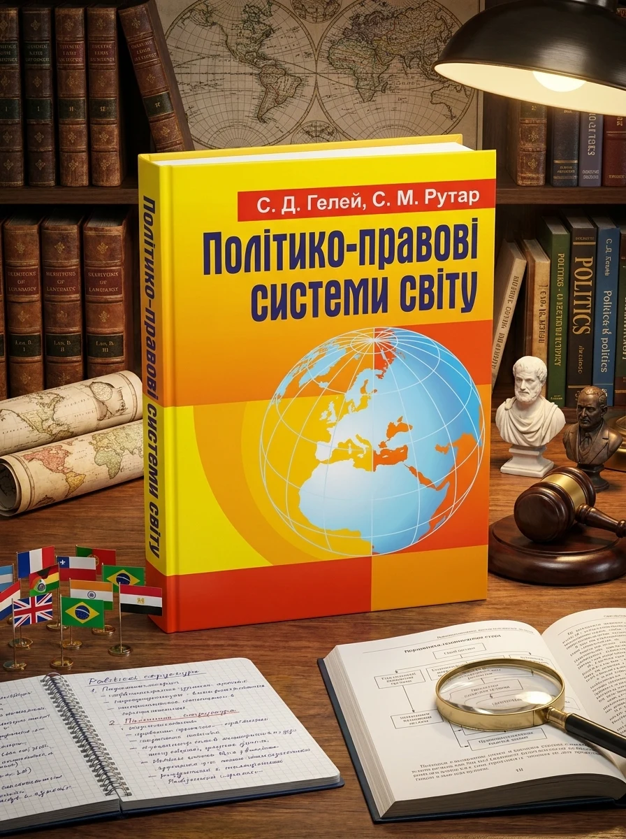 Політико-правові системи світу — Гелей С.Д., обкладинка