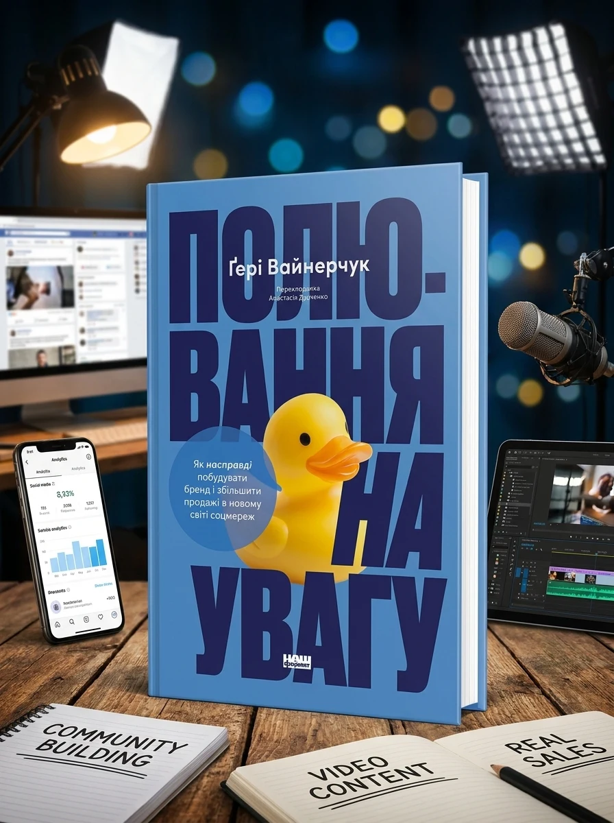 Полювання на увагу. Як насправді побудувати бренд і збільшити продажі в новому світі соцмереж