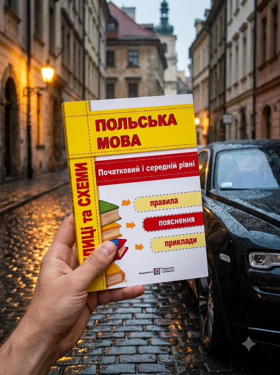 Польська мова. Таблиці та схеми. Початковий і середні рівні — Вивчення мов