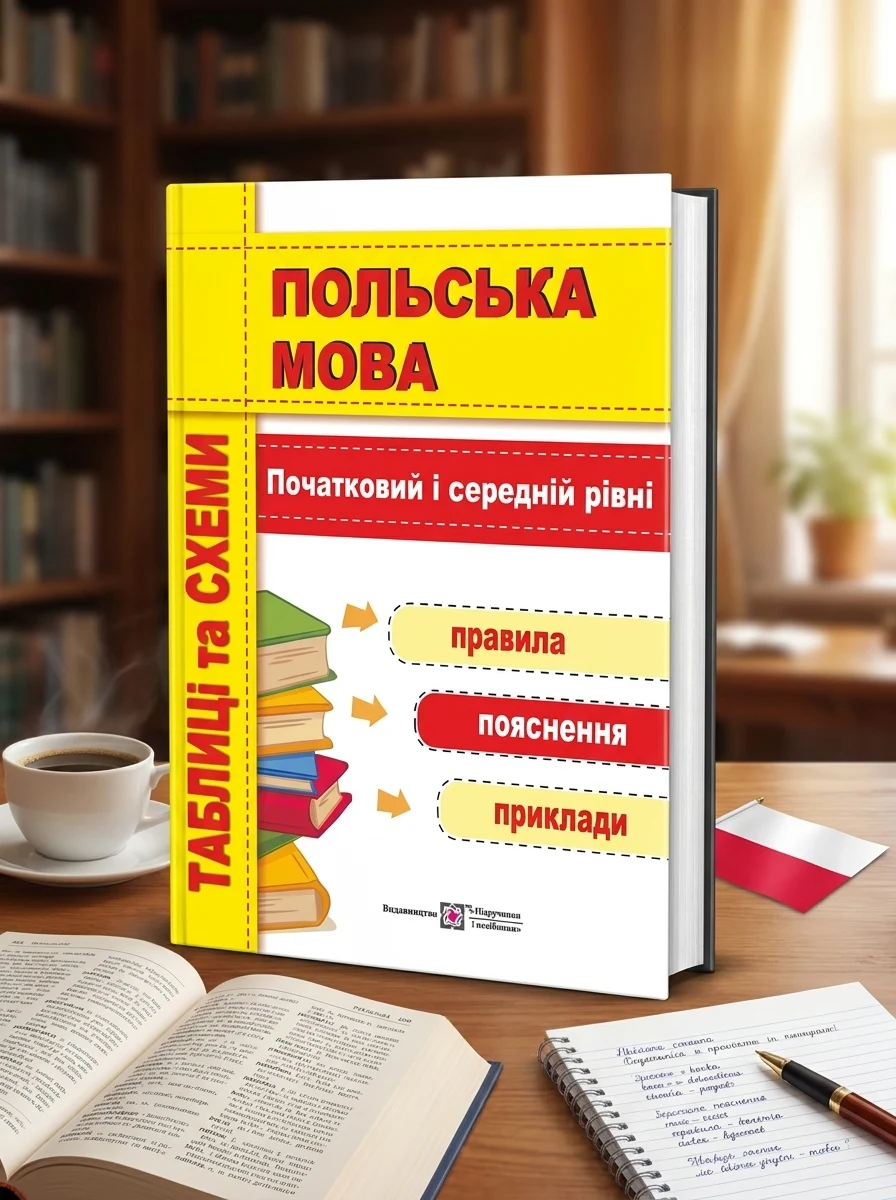 Польська мова. Таблиці та схеми. Початковий і середні рівні — фото 2