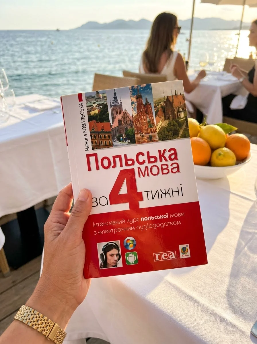 Польська мова за 4 тижні. Інтенсивний курс польської мови з електронним аудіододатком. Рівень 1 | купити книгу онлайн