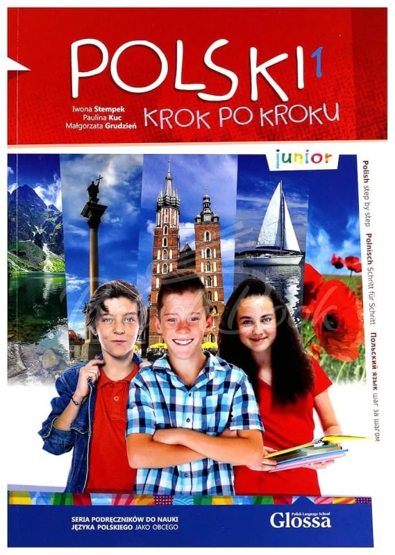 Polski krok po kroku Junior 1 Podręcznik + kod dostępy Ukrainain