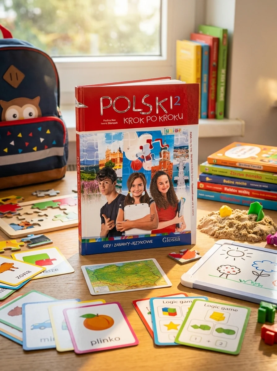 Polski krok po kroku Junior 2 Gry i zabawy językowe — Вивчення мов