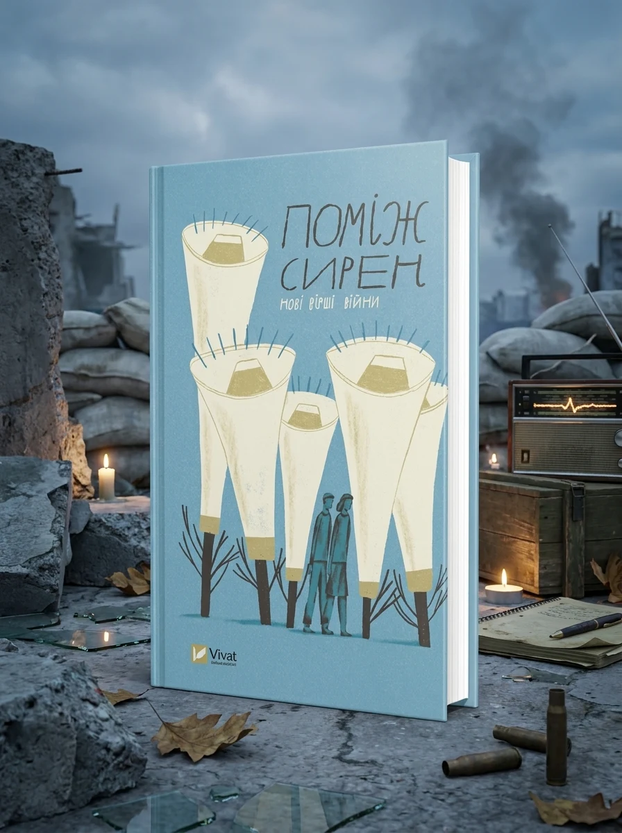 Поміж сирен. Нові вірші війни