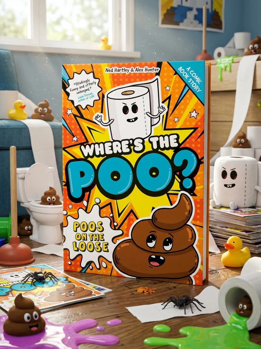 Poos on the Loose — Alex Hunter, обкладинка