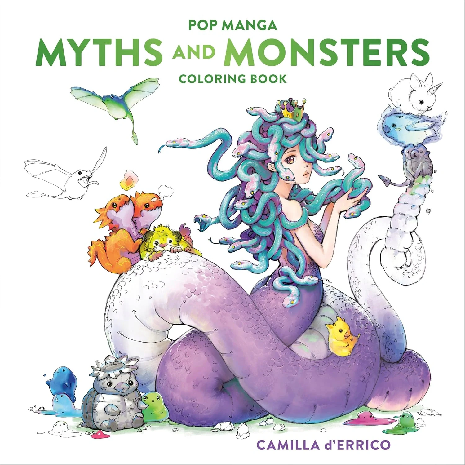 Pop Manga Myths and Monsters Coloring Book, Камілла Д'Ерріко