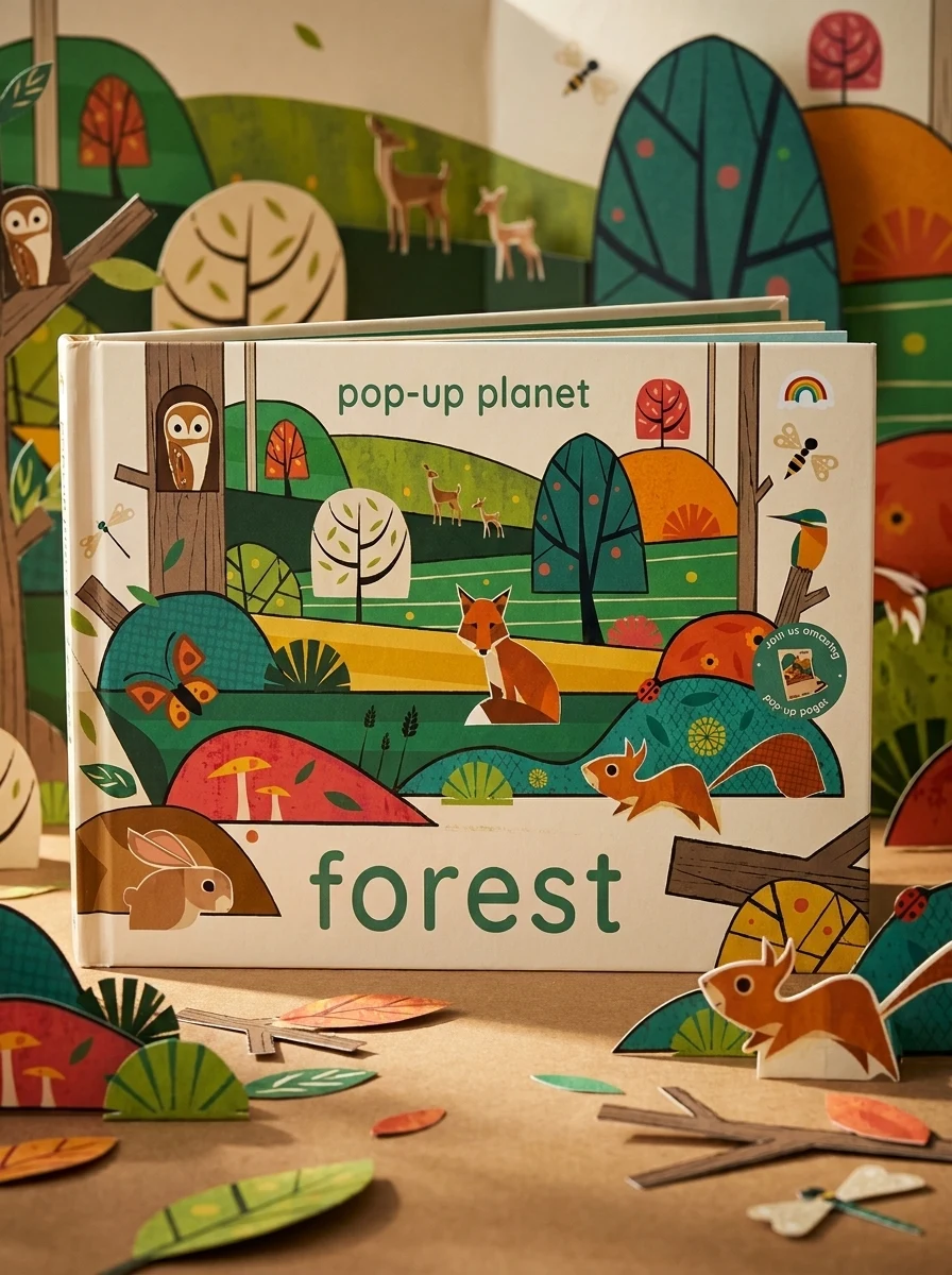 Pop-up planet. Forest — Дитяча література