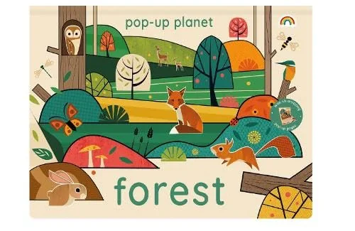 Pop-up planet. Forest