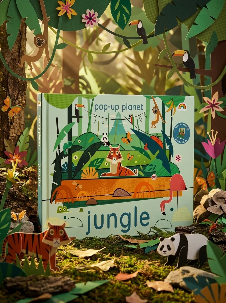Pop-up planet. Jungle