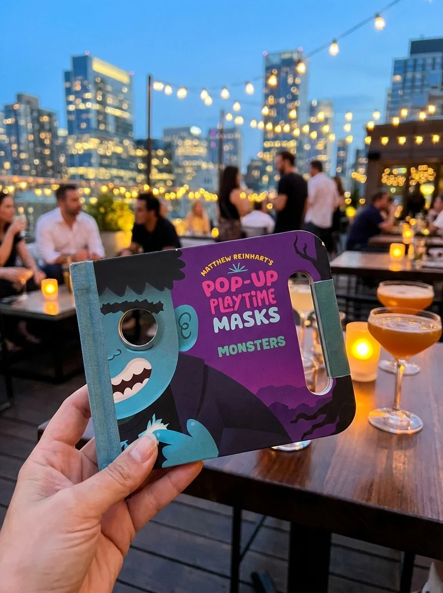 Pop-Up Playtime Masks. Monsters — Matthew Reinhart, обкладинка