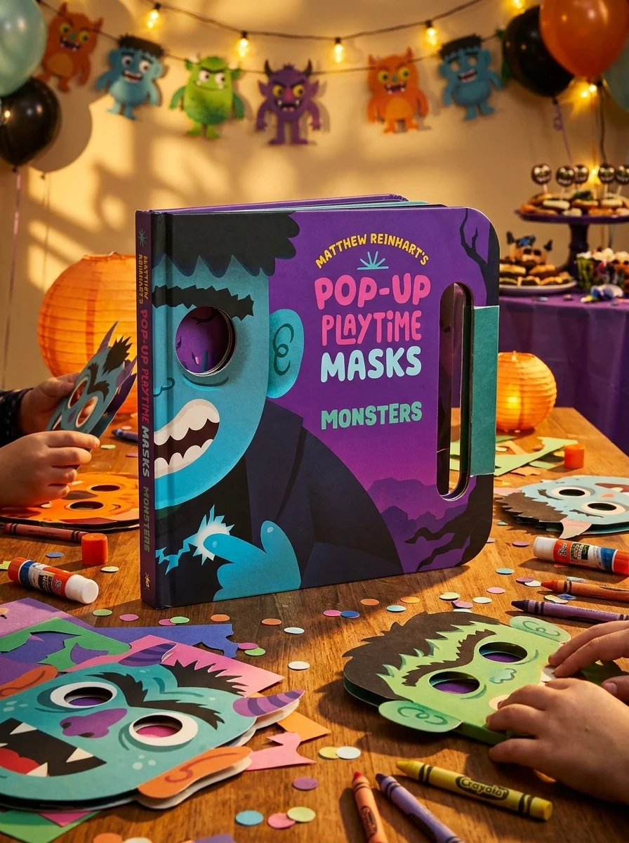 Pop-Up Playtime Masks. Monsters — Дитяча література