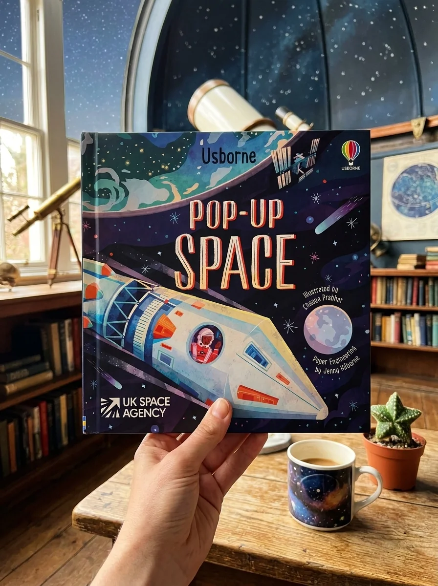 Pop-Up: Space — Лора Коуен, обкладинка