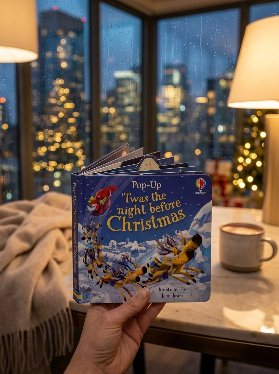 Pop-Up Twas The Night Before Christmas — Клемент Кларк Мур, обкладинка