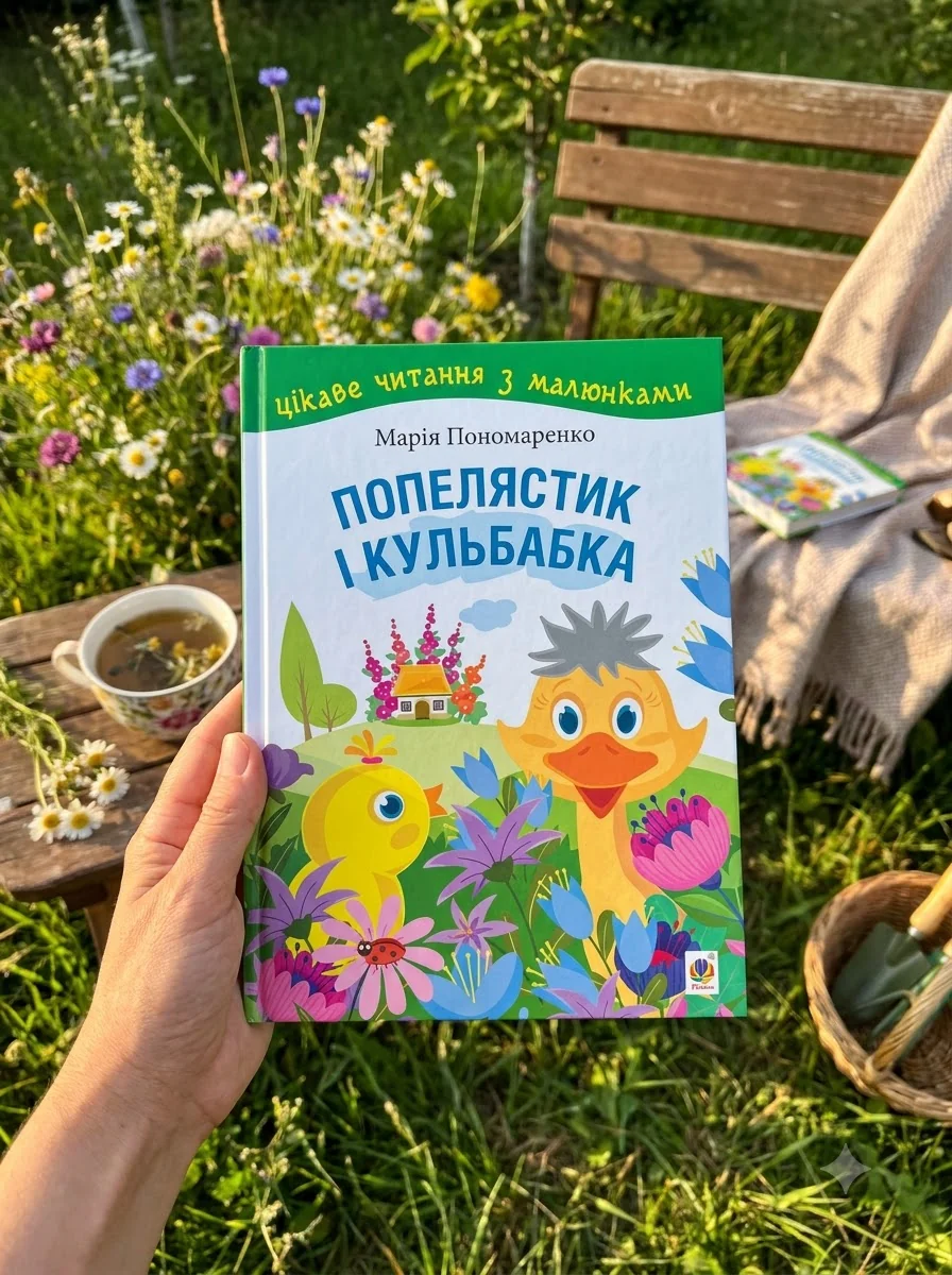 Попелястик і Кульбабка. Цікаве читання з малюнками — Дитяча література