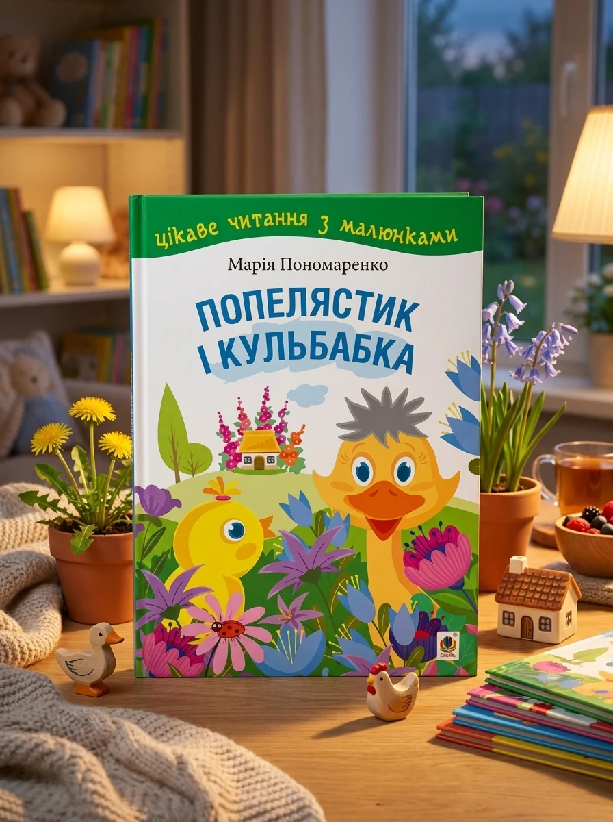 Попелястик і Кульбабка. Цікаве читання з малюнками