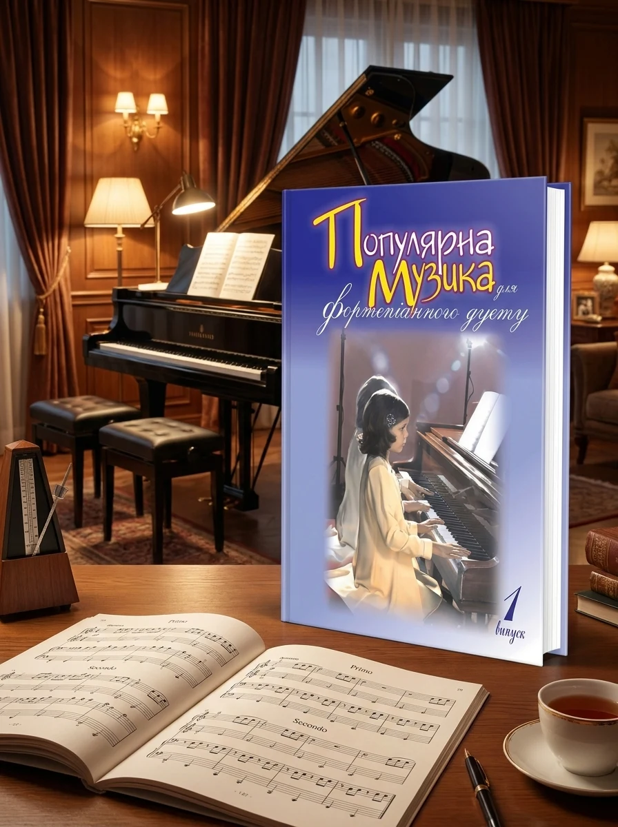 Популярна музика для фортепіанного дуету. Випуск 1 — Вивчення мов