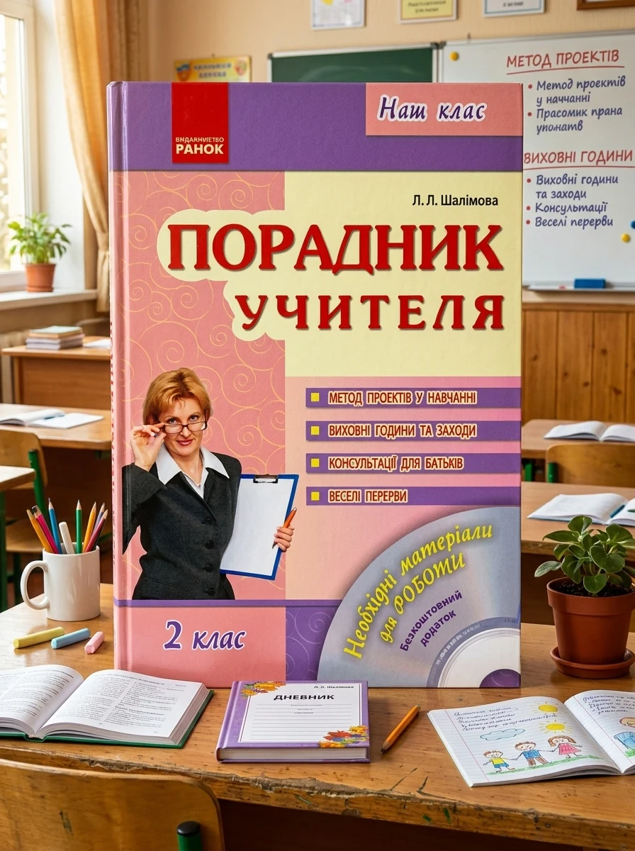 Порадник учителя 2 клас. Наш клас — Вивчення мов