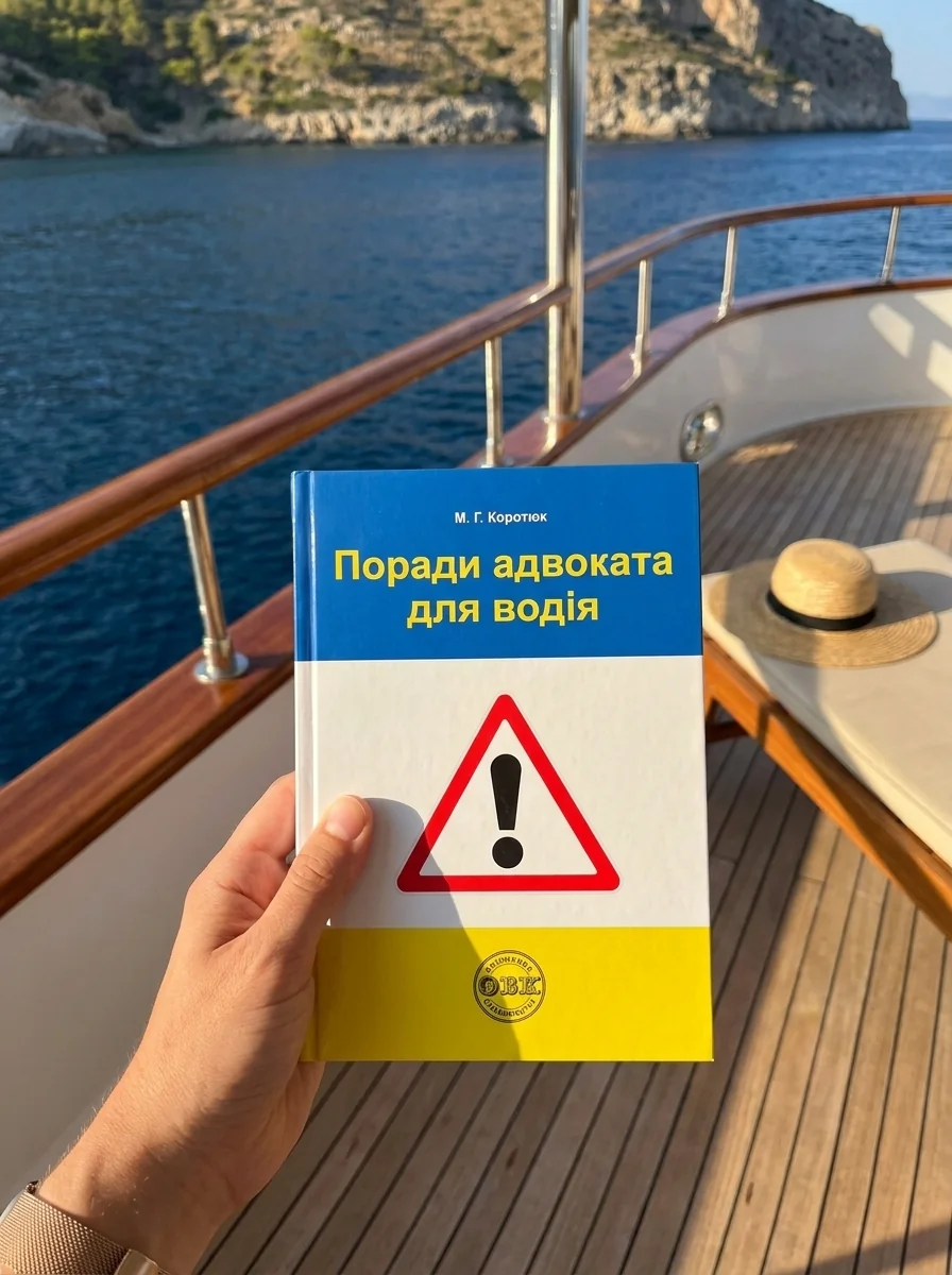 Поради адвоката для водія. Практичний посібник — Книги