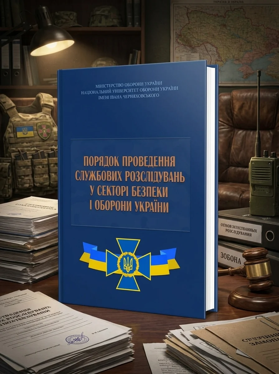 Порядок проведення службових розслідувань у секторі безпеки і оборони України, — Історія та публіцистика