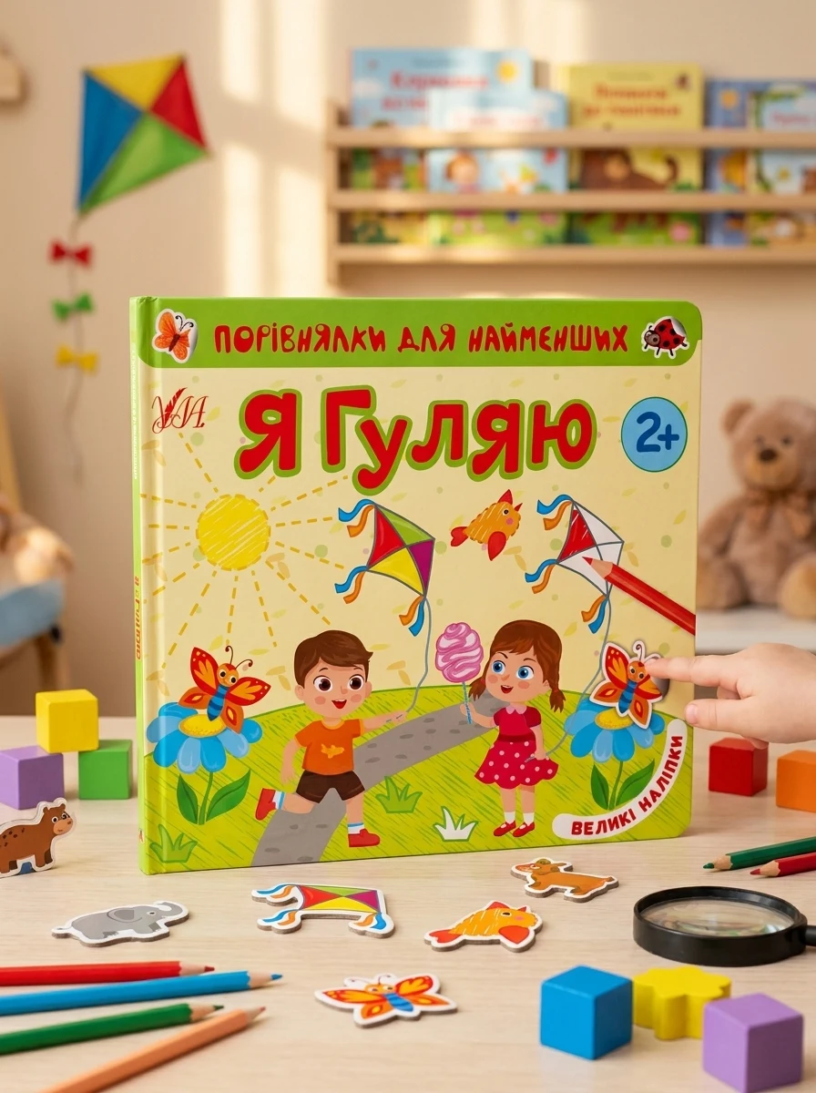 Порівнялки для найменших. Я гуляю — Дитяча література