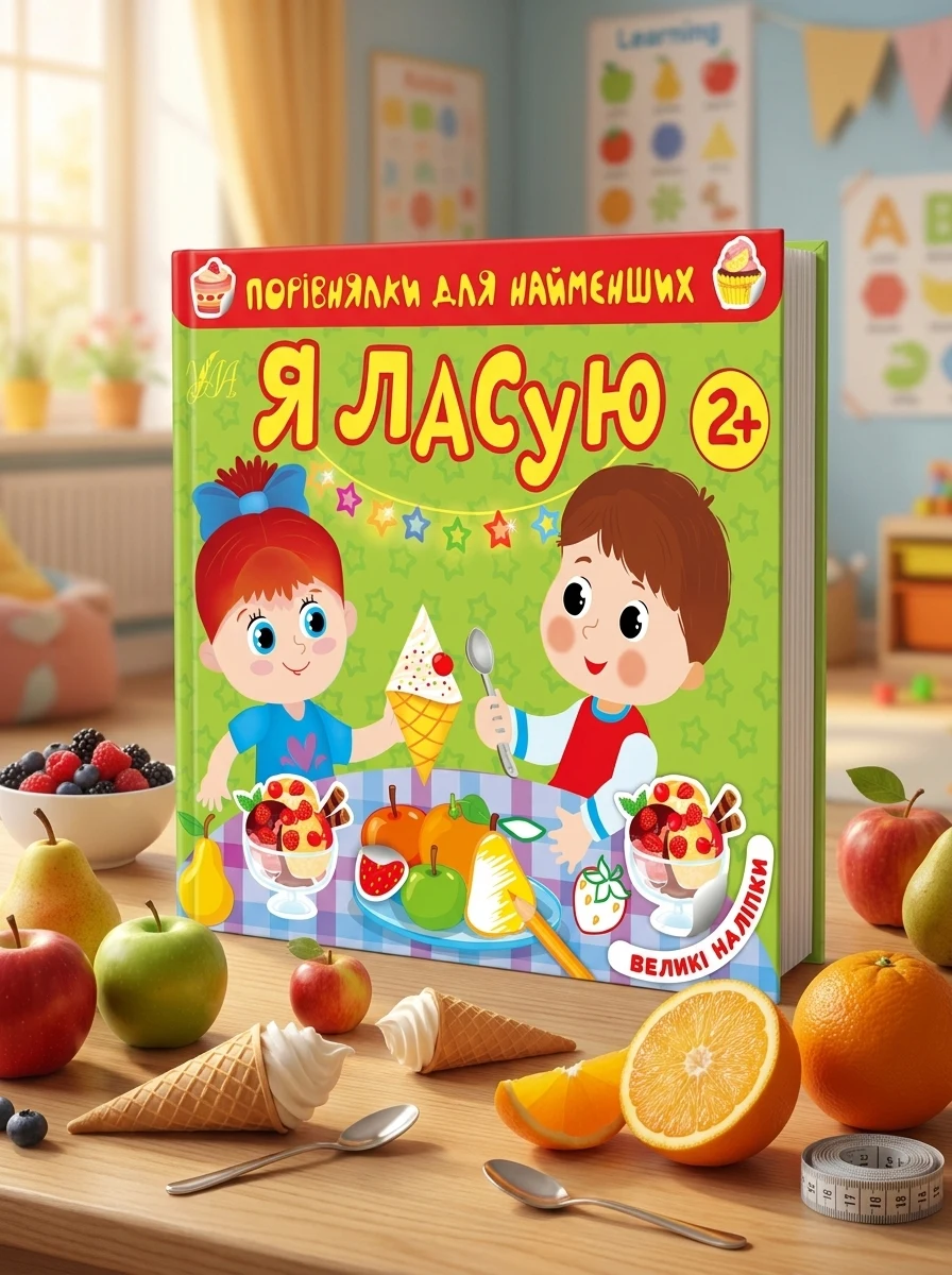 Порівнялки для найменших. Я ласую — Дитяча література