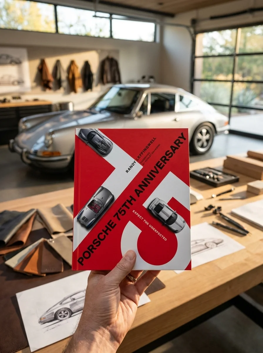 Porsche 75th Anniversary — Ренді Леффінгвелл, обкладинка