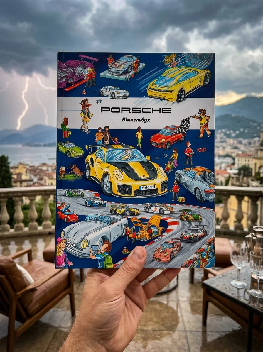 PORSCHE. Віммельбух — Комікси та манґи