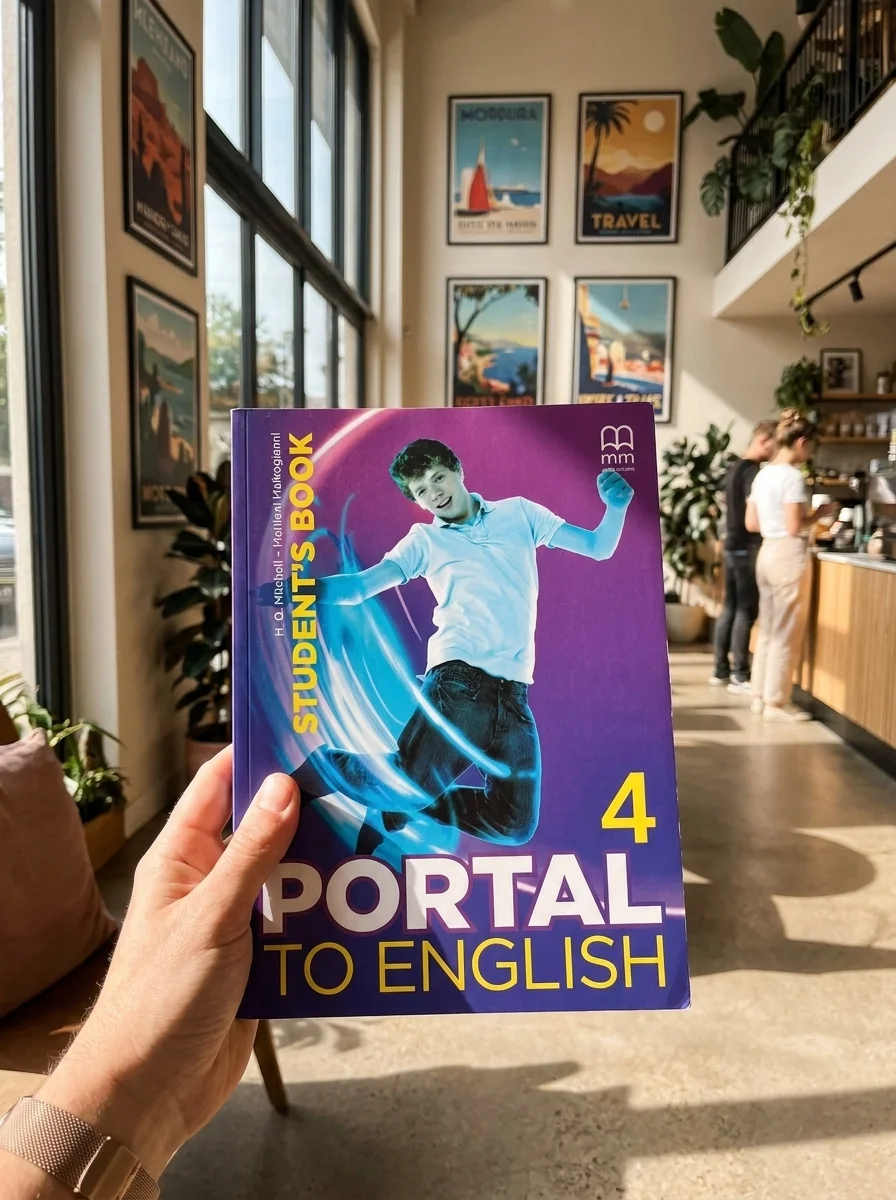 Portal to English 4 SB — Марілені Малкогіані, обкладинка