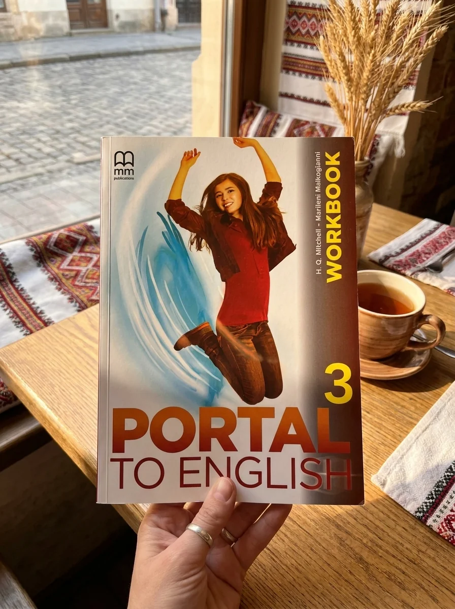 Portal to English — Марілені Малкогіані, обкладинка